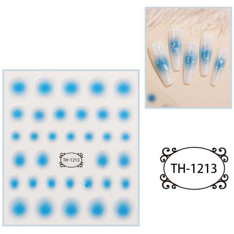 New Year Nail Art Stickers Bronzing Year of the Dragon Chinese Style Mahjong Cartoon Nail Stickers Decoration