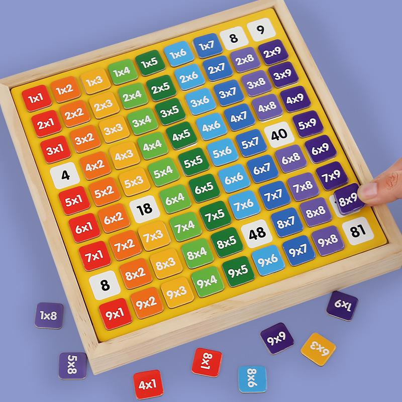 Magnetic Multifunctional Math Board for Early Education 