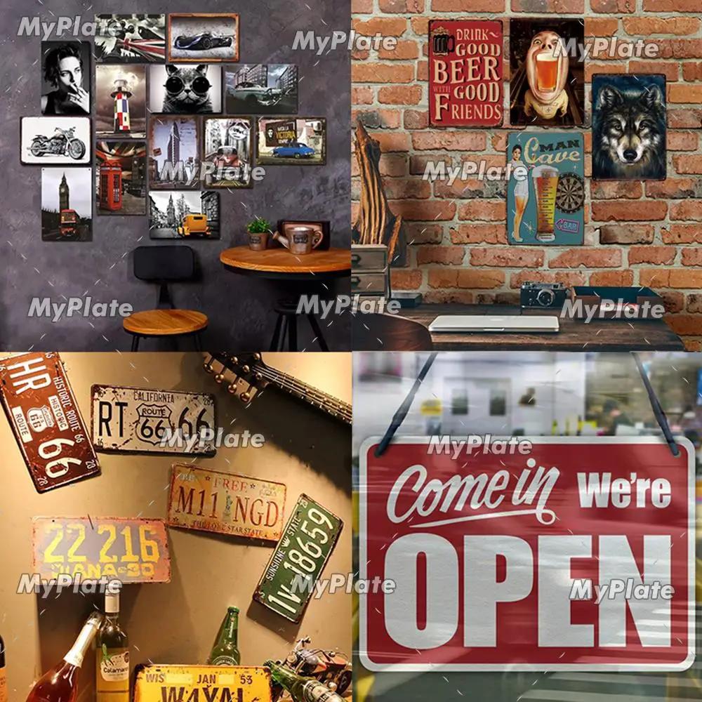 MyPlate Darts 180 Metal Sign Beer Bar Vintage Plaque Shop Tin Sign Plate Wall Decor For Bar Club Art Painting Poster Gift