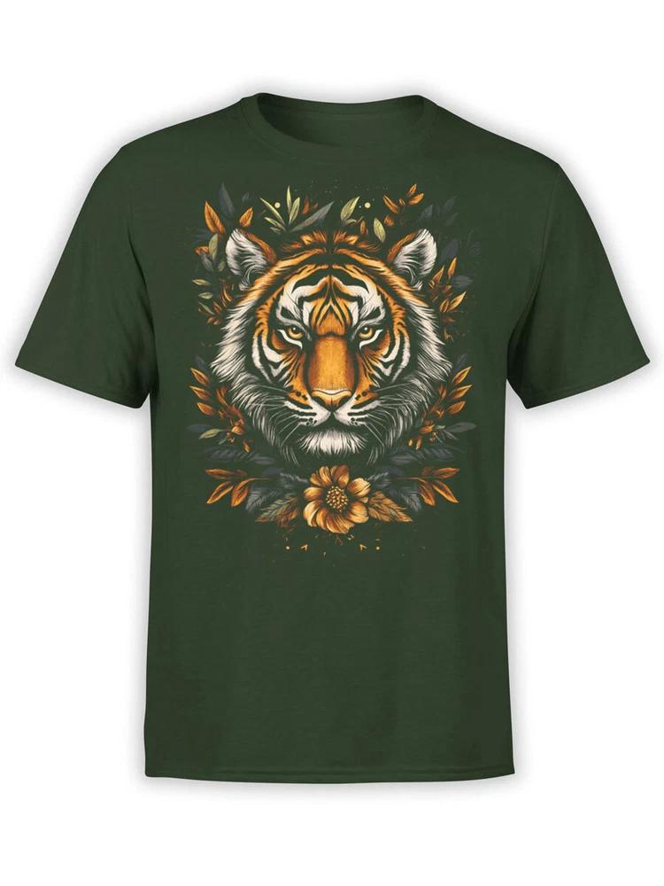 Fantucci Tiger TShirt Collection Wild Majesty Tiger TShirt Unisex S
