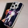 Wandering Witch Elaina Silver Plating Mobile Phone Case for iPhone 17 16 15 14 13 12 11 Air Pro Max Plus Colorful Cover