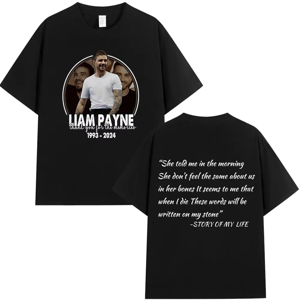 Liam Payne Choose Love Nadruk T-shirty Hołd Payne Fani Prezent Odzież Męska Damska Krótki Rękaw Oversize T-shirty Hip Hopowa Koszulka