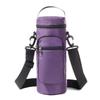 Oxford Cloth Crossbody Cooler Bag Adjustable Shoulder Strap Water Cup Protect  Outdoor