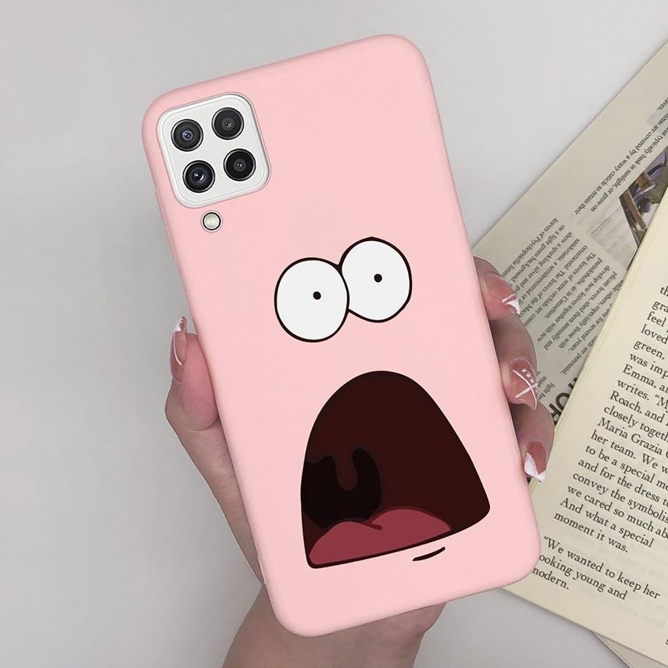 For Samsung Galaxy A22 4G 5G Case SM-A225F Love Heart Soft Silicon Phone Cover For SamsungA22 GalaxyA22 M22 A 22 4G 5G Fundas