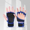Anti Slip Horizontal Bar Equipment Training Pull-up Anti-cocooning Sports Gym Fitness Half Finger Gloves with Wrist Guards