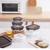 Rectangular Heat-resistant Glass Lunch Box, Heat-resistant, Bento Box and Refrigerator Glass Food Storage Box