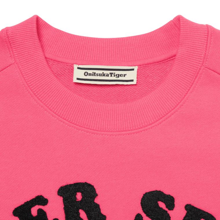 New Onitsuka Tiger Sweatshirt Unisex Pink 2183B180-701