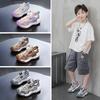 2025 New Soft-soled Sports Beach Children's Shoes Girls Casual Sandals Summer Non-slip Sandals Summer Boys Older Children
