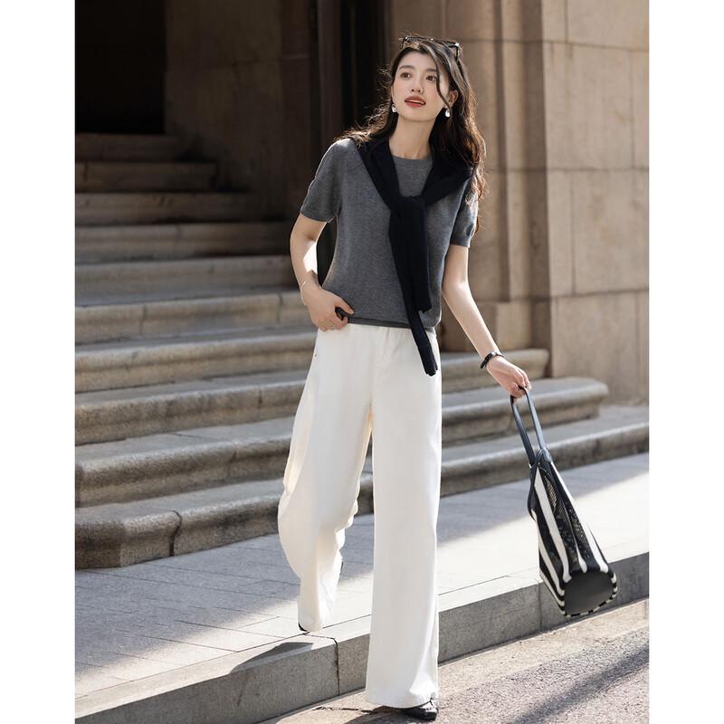 Dámský žebrovaný svetr Demana ze 100% merino vlny