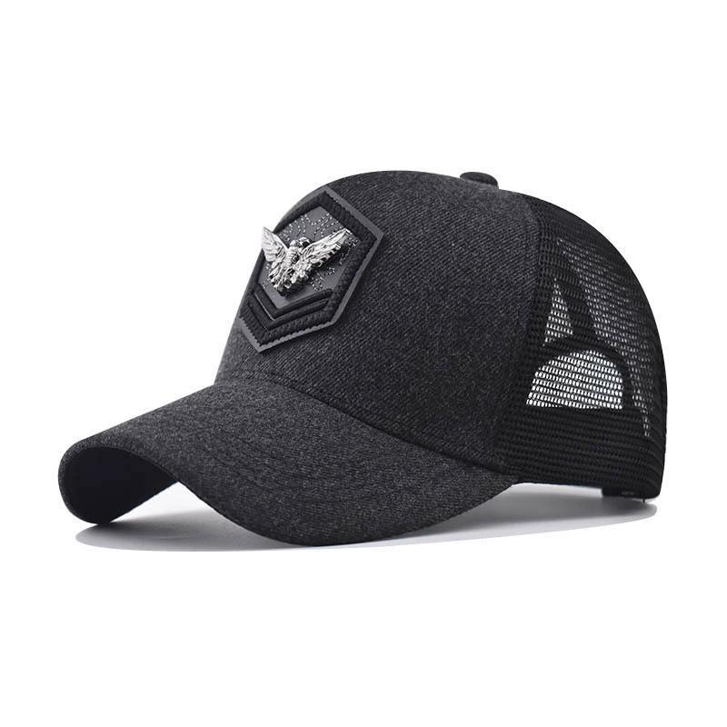 Personality Letter New Design Retro Mesh Baseball Cap for Men Women Autumn Summer Snapback Hat High Top Network Sun Hats Gorras
