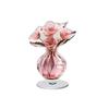 Delicate Flower Pattern Optional Acrylic Display Stand Rotates Desk Ornament 2D Flat Acrylic for Home Decorations