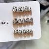 Pure Hand-made Phototherapy Wear Nail Tablets Fingertip Cat Eye Wear Nail Finished Product Reusable Nail Patches