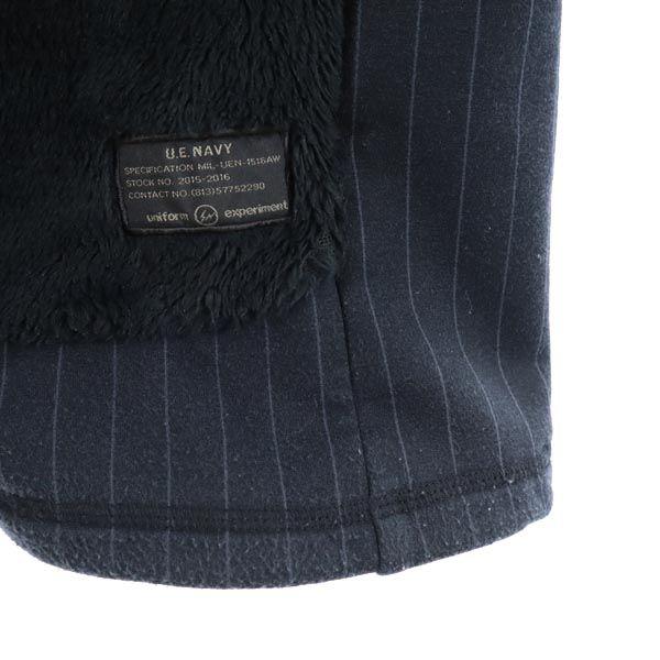 Uniform Experiment Made In Japan Fleece Jacket 2 Navy System Men's Used