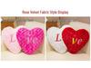 Heart-Shaped Bridal Lumbar Cushion - Valentine's Gift
