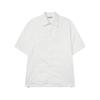 Upper Trophy Comma Horizon Nylon String Short Sleeve Shirt_White