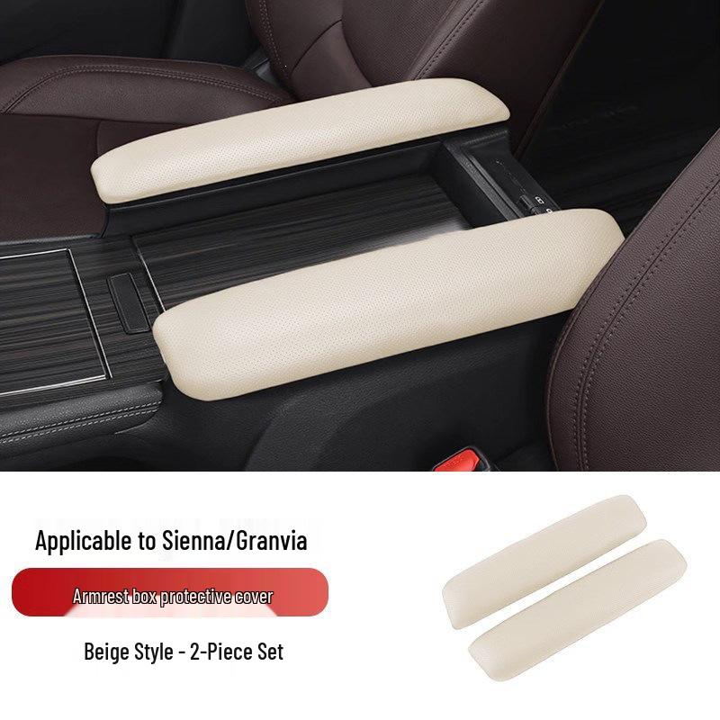 Toyota Sienna Armrest Box Cover: Fits 26 Models, Protects Granvia Console Sleeve