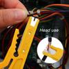 10/1PC Wire Stripper with Secure Finger Loop Cable Stripper Multi-purpose Portable Cutter Tool for Diameter 5-6.2mm Cables Wires