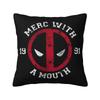 Federe Cuscino Cartoon Eroe Deadpool Personalizzate Federa Cuscino Nordica Federa Cuscino in Velluto
