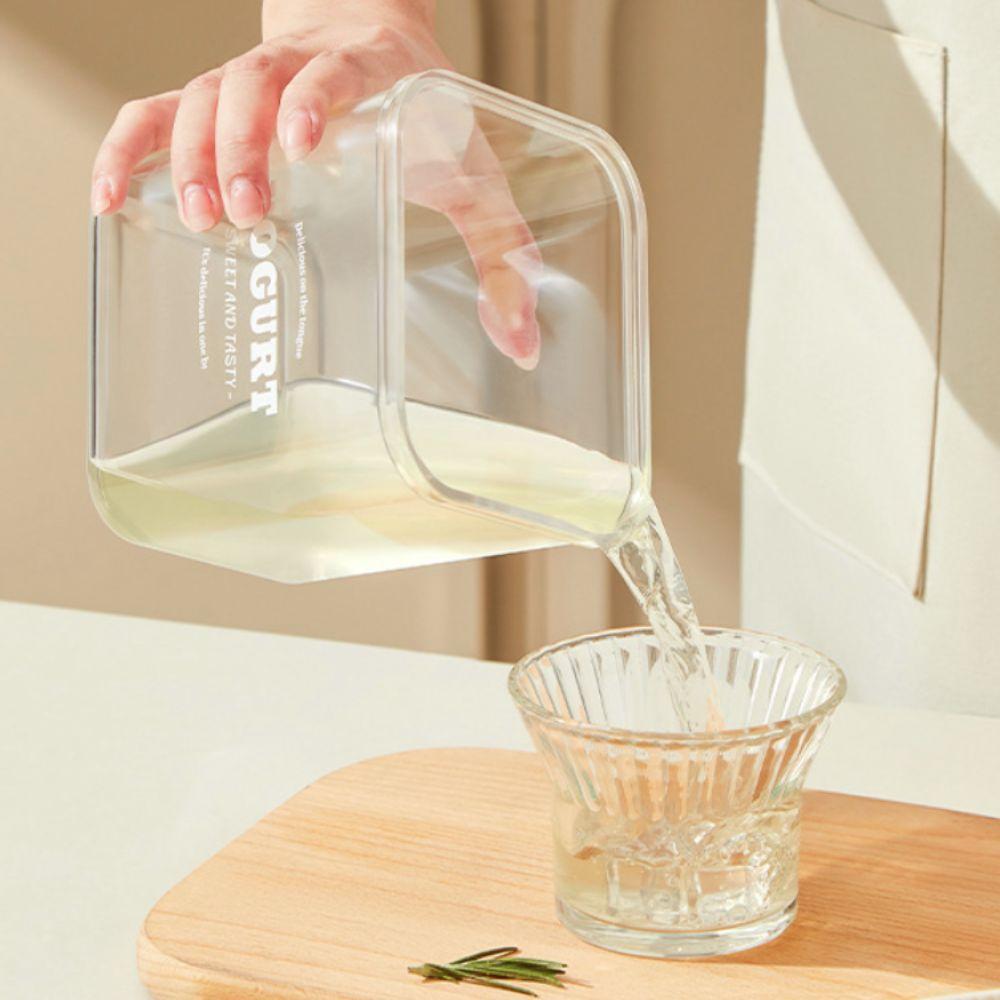 Spring Press Type Greek Yogurt Strainer Transparent Body Whey Separator Yogurt Maker Bread