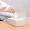 1PC Desktop Tissue Box, One Click Portable Mask Storage Box, Sealed Wet Tissue Storage Box, Home Office Paper Drawer Box