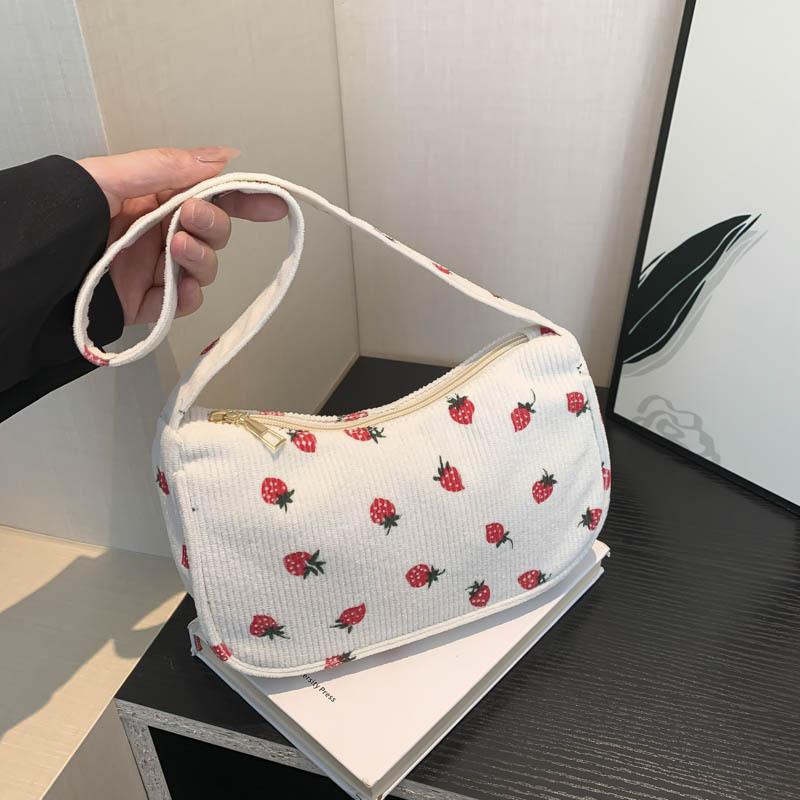 Stylish Casual 2024 Women's Shoulder Bag Large Capacity Simple Sweet Crossbody Bag