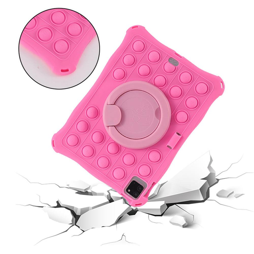 Dla iPad A16 11. Etui 2025 Gen Obrotowe o 360 stopni Miękkie Silikonowe Etui Dla iPad 10. 10.9'' 2025 Dzieci Stojak Bąbelkowa Pokrowiec na Tablet