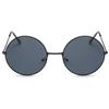 FOENIXSONG Womens Round Sunglasses Retro Gold Silver Black Frame Classic Eyewear Female Male Sun Glasses for Men Women