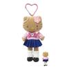 15cm Kawaii Sanrio Long Legs Plush Keychain Hello Kitty My Melody Bag Pendant Cartoon Doll Toy Gift