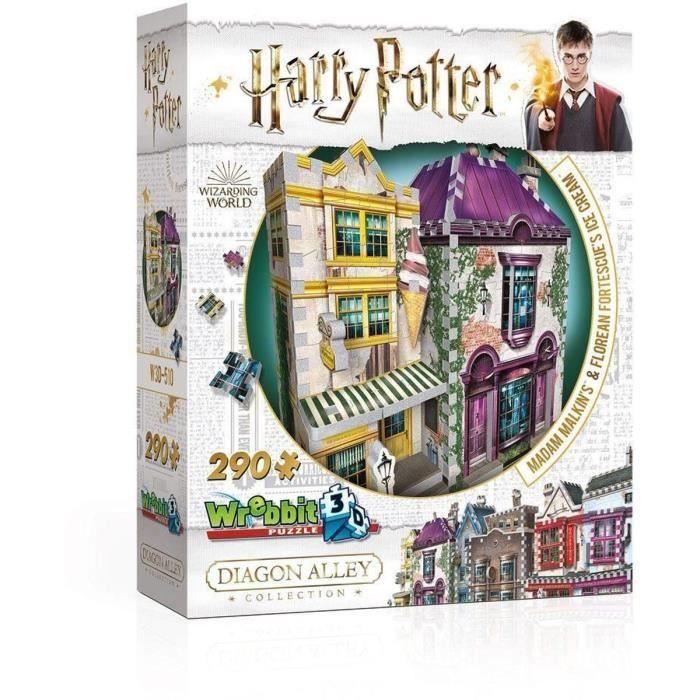 Puzzle 3D Harry Potter - Boutiques Mme Guipure - 290 pcs