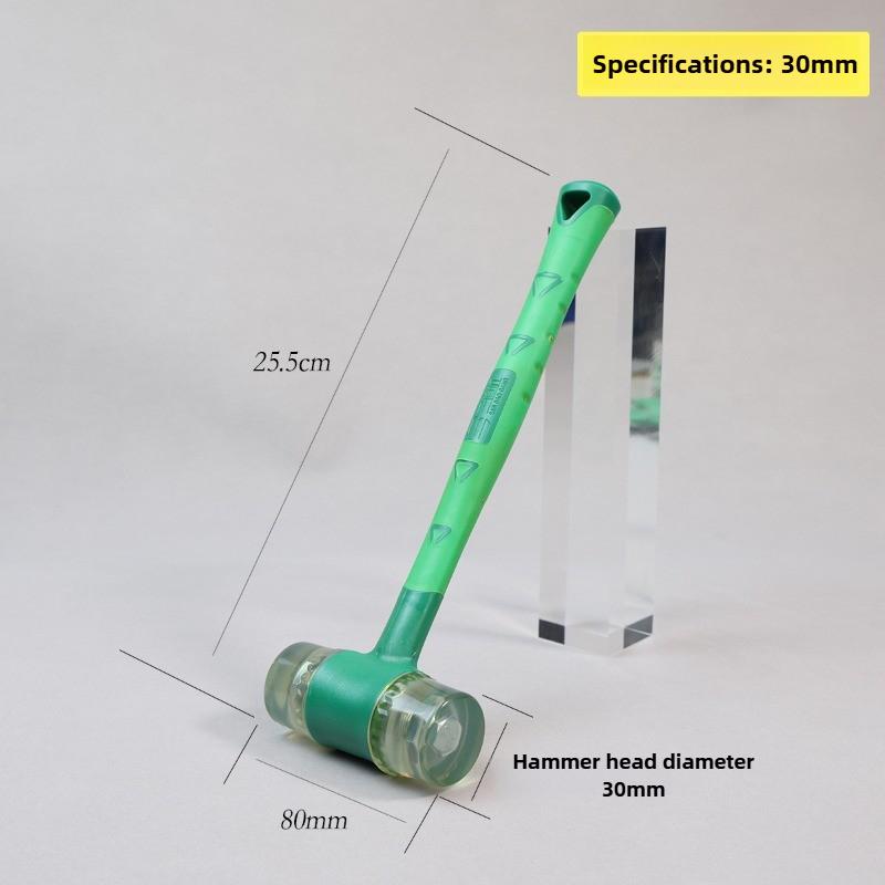 2 In 1 Rubber Hammer Portable Installation Hammer Detachable Door Window Assembly Hammers Multi-functional Woodworking Tools