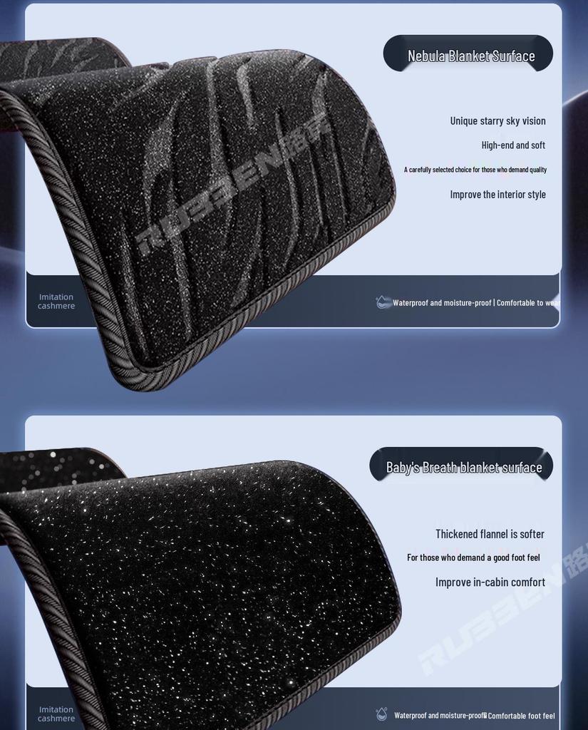 Dedicated TPE Door Sill Mats for Deep Blue S07/S05 Car