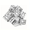 Metal Retainer Clip - Dashboard Fixing Buckle for DVD/CD Panel, Universal Car Interior Trim Fastener w/Tool-Free Install (10PCS)