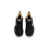 Anta Shock Absorbing Non-Slip Wear-Resistant Mid-Top Basketball Shoes Kids Sneaker Black Gold Gray A312131181-4