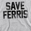 Ferris BuellerÂ´s Day Off Unisex Adult Save Ferris Sweatshirt