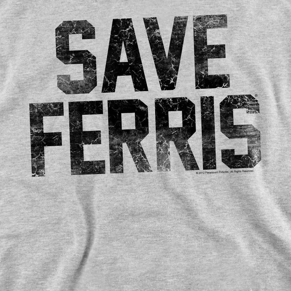 Ferris BuellerÂ´s Day Off Unisex Adult Save Ferris Sweatshirt