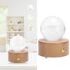 LED Crystal Ball Music Box for Bluetooth Birthday Festivals Gifts Desktop Ornament