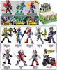BLOKEES Kamen Rider Action Figure Masked Rider Assemble Toy MAIN RIDER SUB-RIDER PSEUDO-RIDER Kids Christmas Gift