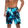 Fashion Colorful Palm Tree Pattern Beach Shorts For Men 3d Printing Swimming Trunks Summer Loose Holiday Party Board Shorts