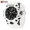 Sanda Fashion Waterproof Dual-Display Sports Watch with Luminous Features for Teens