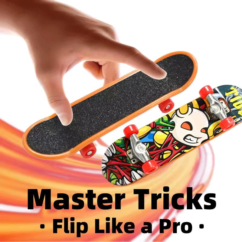 1-5Pcs Finger Skate Plate Creative Desktop Fingertip FingerBoard Playthings Designed For Children's Birth Date Gifts