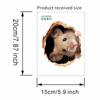 Souris Joueuse Cache-Cache Trou de Souris Sticker Mural Auto-Adhésif Décalcomanie Amovible pour Chambre d'Enfant Chambre à Coucher Salon Couloir Décoration de Maison