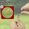 83mm Unbreakable Long Golf Tees 20Pcs Bulk Low Friction Reduce Side Spin for Professional Golf Training Use