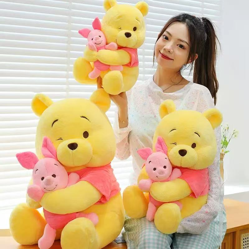 SALDI 35cm Peluche Winnie the Pooh Orsetto Carino Bambola Vivi Amico Regalo di Compleanno Regalo di Natale