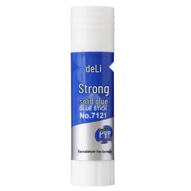 Deli 7121 Solid Glue Sticks, 12-Pack