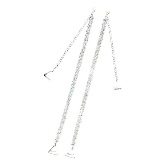 

2Pcs Shoulder Chain Sexy Shiny Rhinestone Adjustable Bra Chain Party Body Jewelry Beach