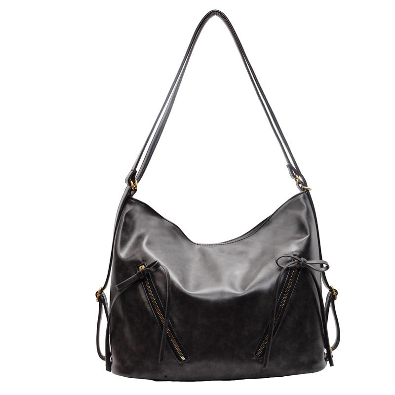 Multi-Function Backpack Soft Leather Women's Shoulder Bag Large Capacity Tote Bag Underarm Bag