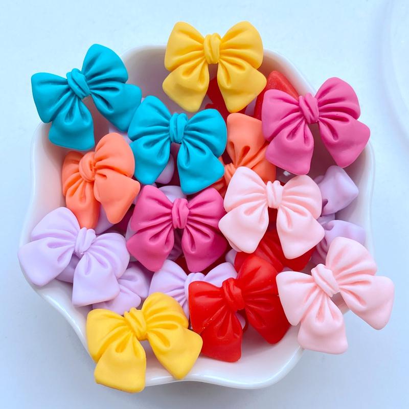 

10/20Pcs New Cute Cartoon Mini Bow Series Flat Back Resin Scrapbooking DIY Jewelry Craft Decoration Accessories 10PCS