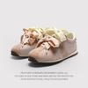 Small Inner Height Increase Flat Leather German Training Shoes Women'S Fashion Retro Velvet Forrest Gump Shoes Versatile Color Matching Casual Shoes