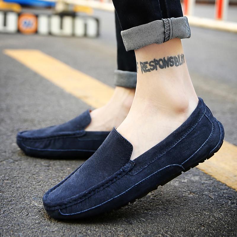 Мокасины для отдыха Слипоны Туфли для вождения Роскошные мужские лоферы Мужская — фото 5