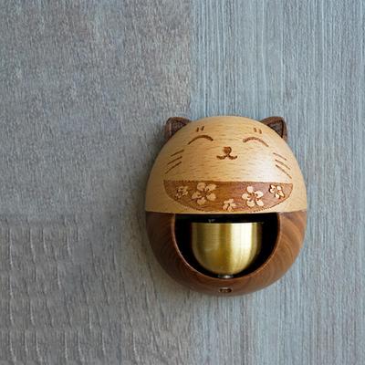 Wood Shopkeepers Bell Cat Entrance Office Hanging Housewarming Business Door Windows Shop